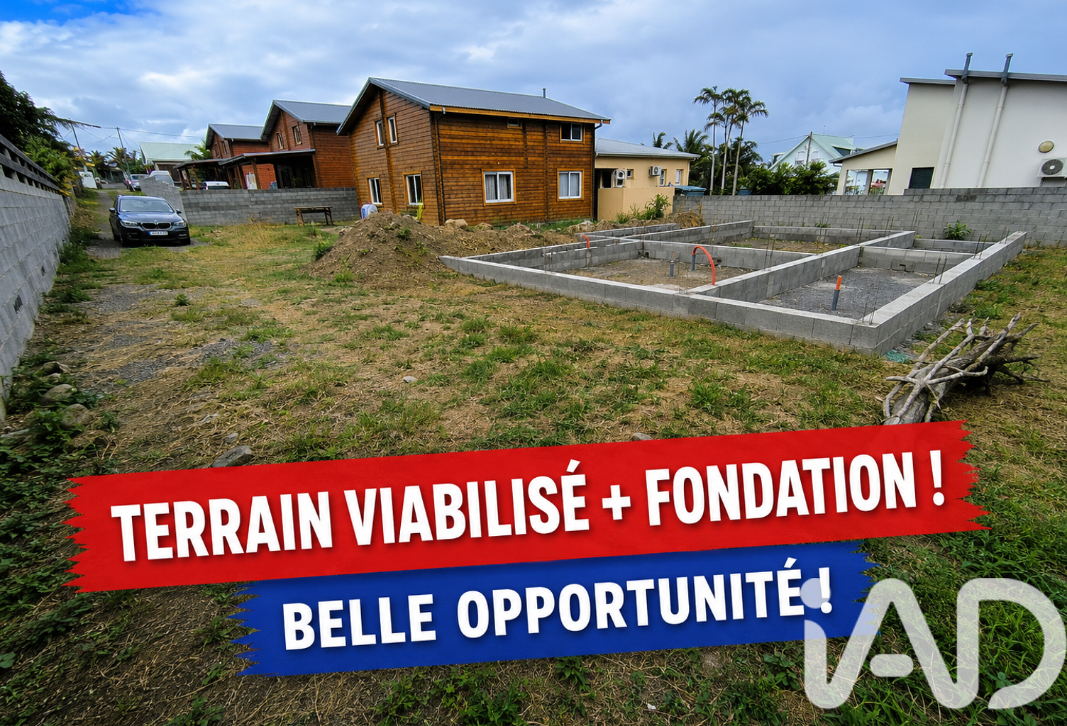 Vente Terrain à bâtir 268 m&sup2; — photo 1