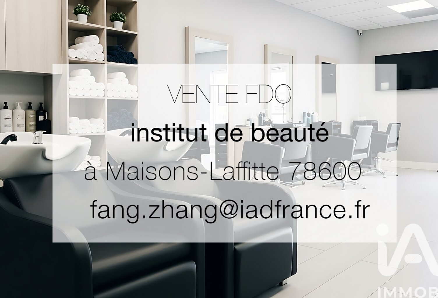 Vente Esthétique, Coiffure 57 m&sup2; — photo 1
