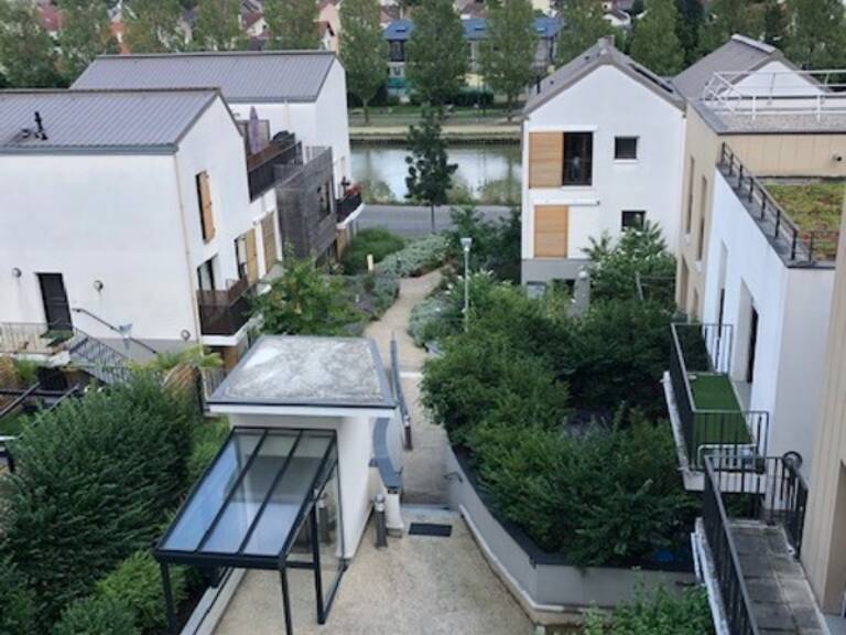 93320 – LES PAVILLONS-SOUS-BOIS – APPARTEMENT – 40 M² – 2 PIÈCES – BALCON – VUE CANAL – PARKING EN SUS – IMMEUBLE 2015 — photo 1