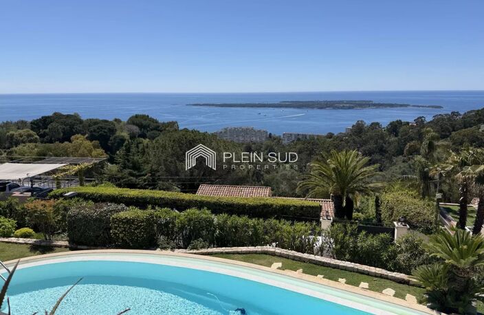 SUPER-CANNES – VILLA VUE MER PANORAMIQUE — photo 3