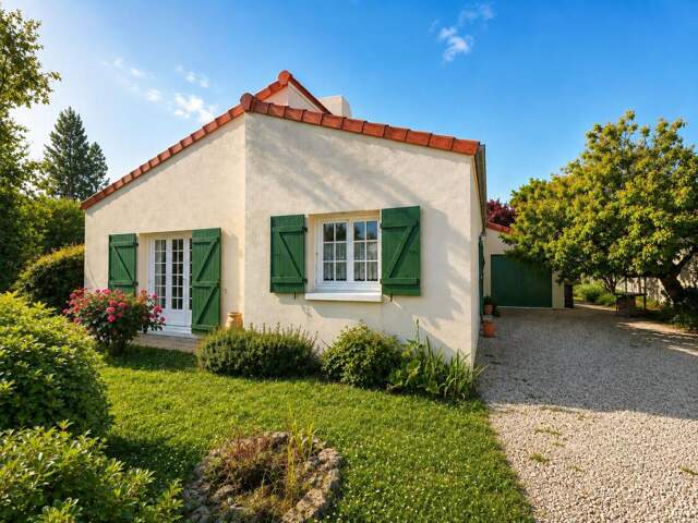 Maison À Vendre - L'Houmeau centre, 3 chambres, garage, jardin — photo du bien