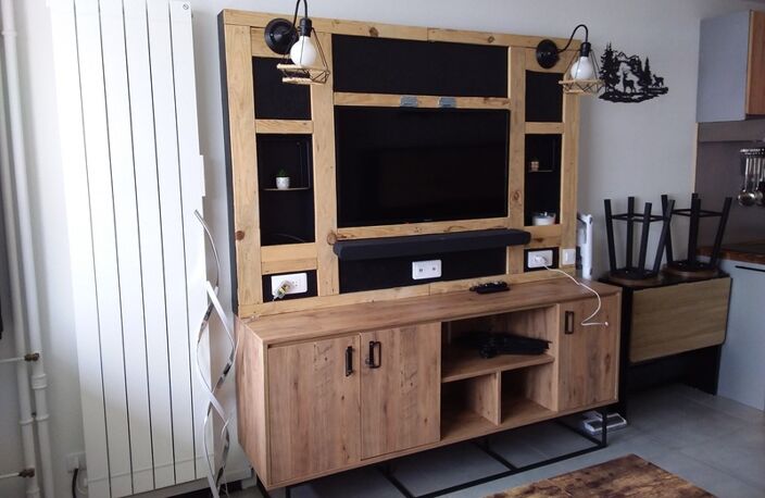 Appartement à vendre 1 pièce 24 m² avec balcon, cellier, casier à ski — photo 4