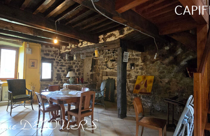 Ardèche, à 5 mn en voiture de St Pierreville au coeur du parc national des Monts d'Ardèche, spacieuse maison de 178m² avec une grande dépendance de 200m² sur 2 niveaux à aménager — photo 5