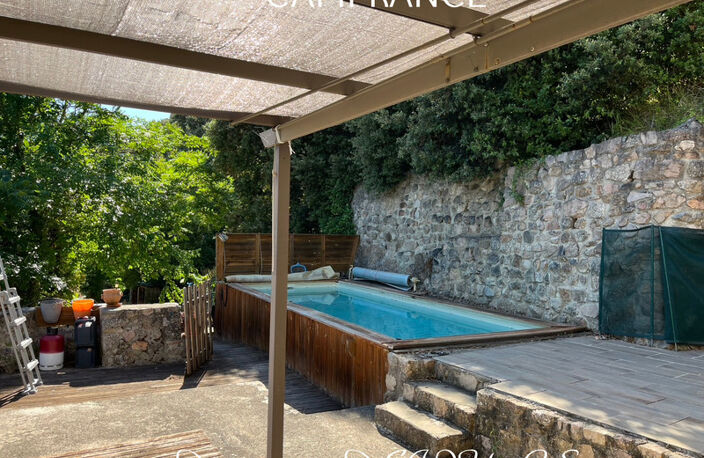 Très Belle Maison en pierres dominant la Vallée de l'Eyrieux avec une vue splendide. 3 chambres, un grand séjour et une piscine — photo 5