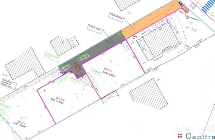 MOIRANS (38430) : Terrain à vendre de 447,00 m² — photo 3