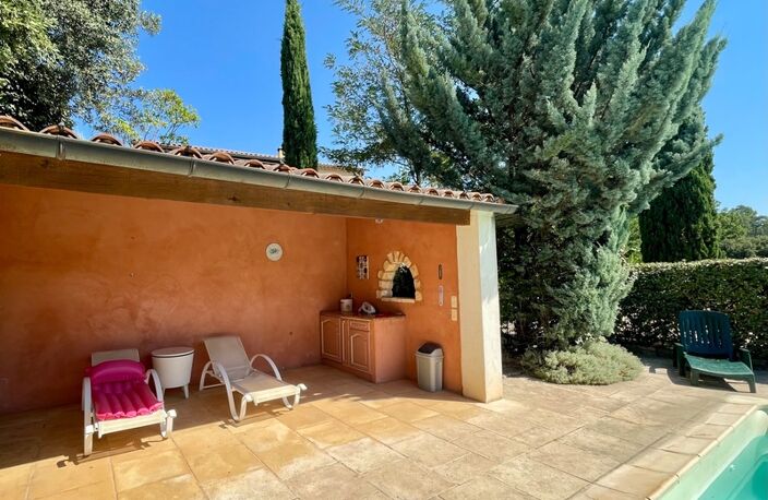 Dpt Vaucluse (84), à vendre ROUSSILLON Villa T5 + gîte T3 PISCINE — photo 3
