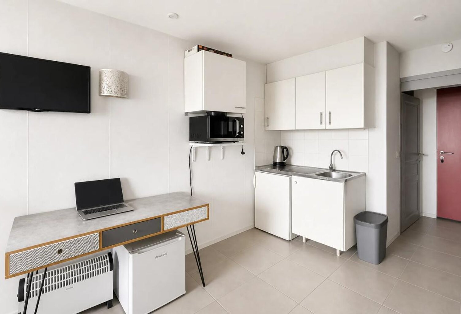 Charmant studio loué de 17 m² à Cergy — photo 1