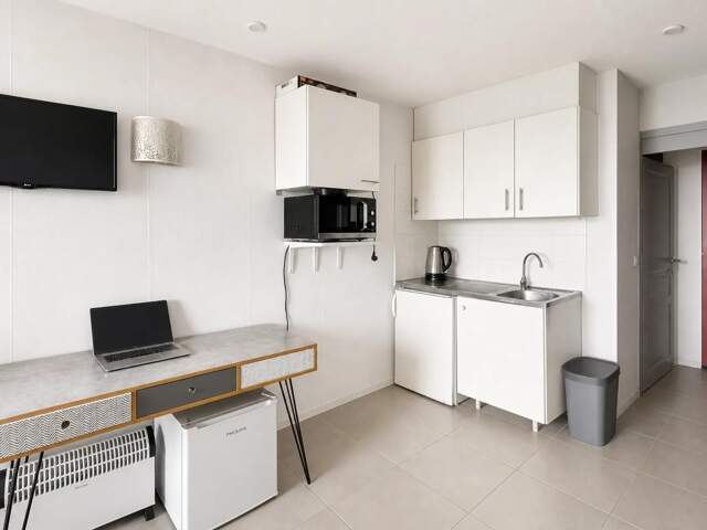 Charmant studio loué de 17 m² à Cergy — photo du bien