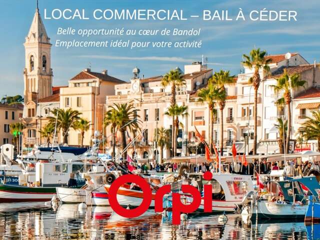En exclusivité - Cession de droit au bail – Centre-ville de Bandol — photo du bien