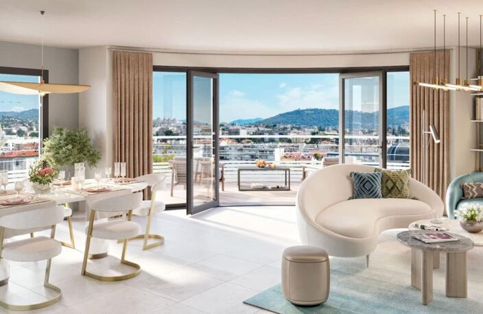 MAGNIFIQUE APPARTEMENT NEUF T5 -  139 M2 -  EN DERNIER AVEC ROOFTOP PRIVATIF DE 90 M2 DANS PROGRAMME IMMOBILIER HAUT DE GAMME À NICE — photo 4
