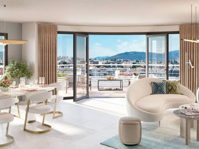 MAGNIFIQUE APPARTEMENT TYPE 3 85M2 EN DERNIER ÉTAGE AVEC ROOFTOP PRIVATIF DE 66M2 DANS PROGRAMME IMMOBILIER NEUF HAUT DE GAMME À NICE — photo 1