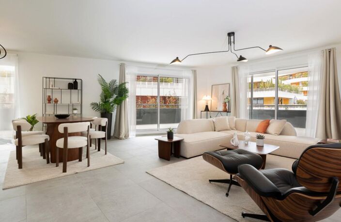 MAGNIFIQUE APPARTEMENT TYPE 3 85M2 EN DERNIER ÉTAGE AVEC ROOFTOP PRIVATIF DE 66M2 DANS PROGRAMME IMMOBILIER NEUF HAUT DE GAMME À NICE — photo 2