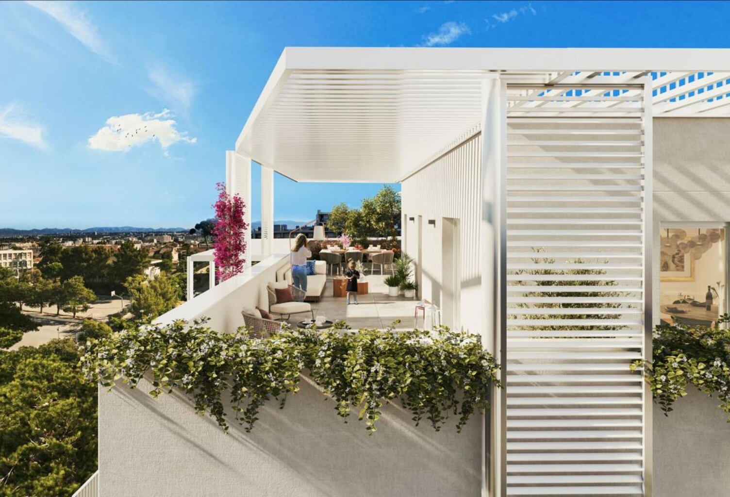 MAGNIFIQUE APPARTEMENT T4 NEUF DE 106 EN DUPLEX - DERNIER ÉTAGE - AVEC SPACIEUSE TERRASSE À VENDRE DANS PROGRAMME IMMOBILIER HAUT DE GAMME — photo 1