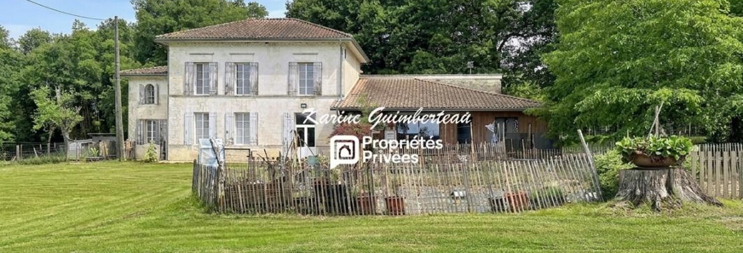 Maison 8 Pièces 363 m² à vendre à Galgon (33133)