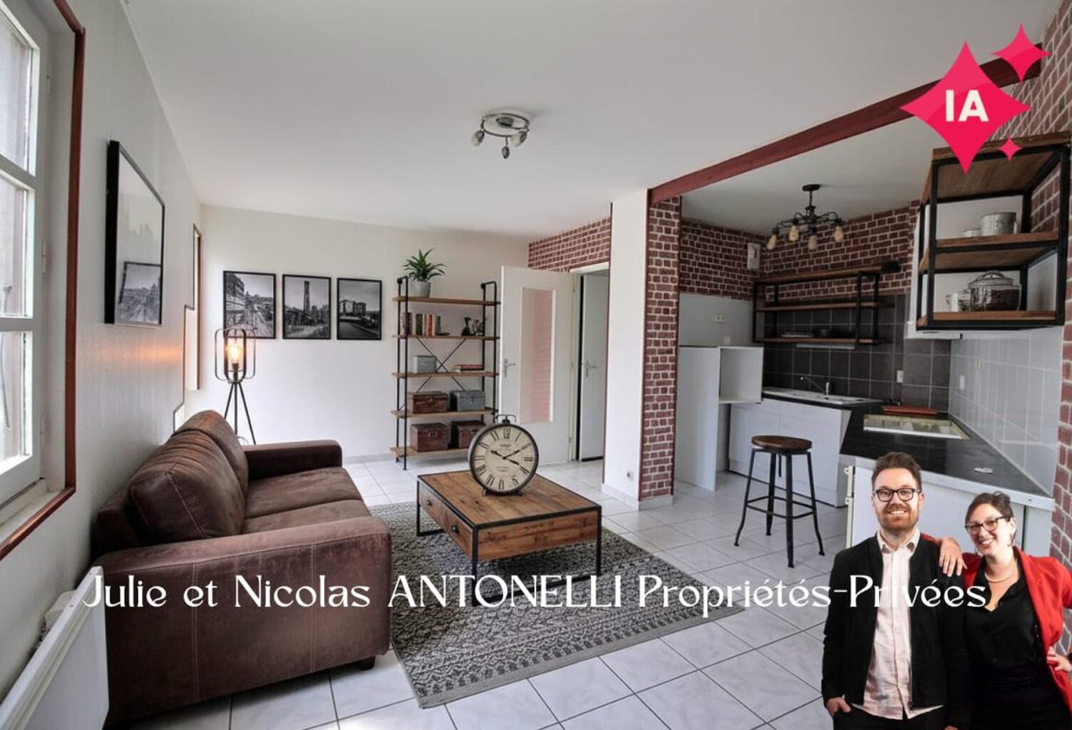 SAINT DIDIER EN VELAY (43140) Maison de ville 70m² 3 chambres, garage — photo 1