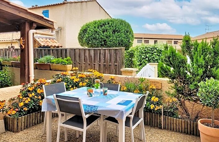 Narbonne Plage ? Pavillon T3 meublé à 400 m de la plage avec terrasse, climatisation et parking privatif — photo 2