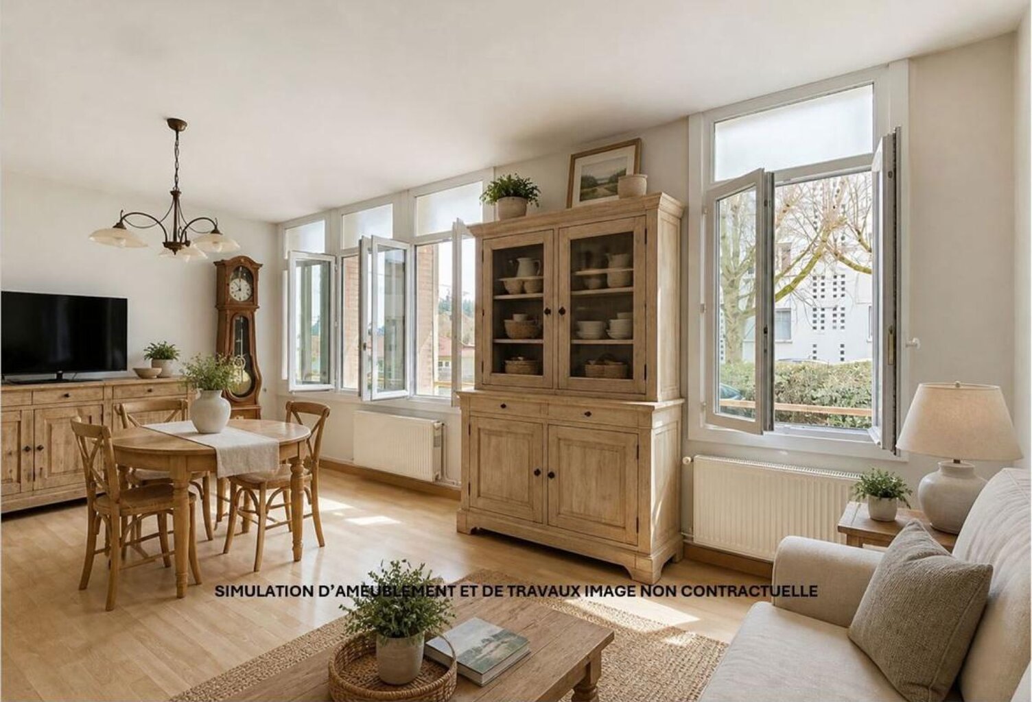 OULLINS T3 de 68m² au calme — photo 1
