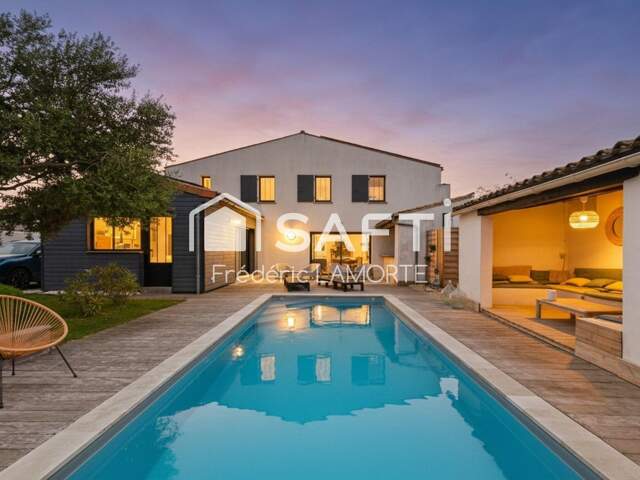Ancien fournil de 180m², piscine, 5 chambres — photo du bien