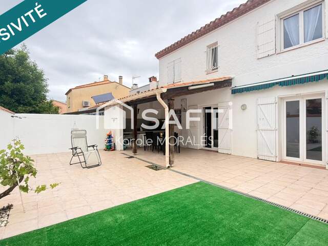 PERPIGNAN,  PORTE D ESPAGNE, MAISON 2 FACES, T5 AVEC EXTERIEUR — photo du bien