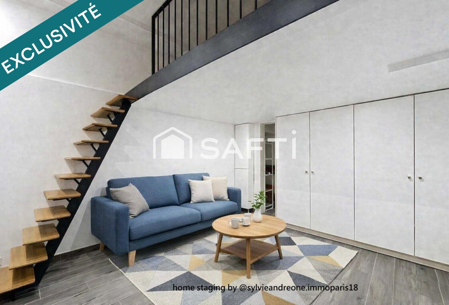 Studio prêt-à-vivre 23 m² MONTMARTRE — photo 1