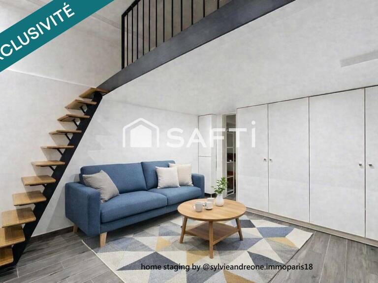 Studio prêt-à-vivre 23 m² MONTMARTRE — photo 1