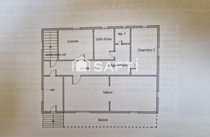 Maison de 91m², avec garage et jardin de 648m² — photo 3