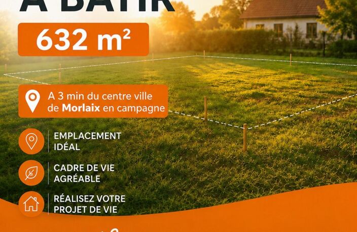 Terrain constructible de 632 m²  Environnement calme et recherché — photo 2