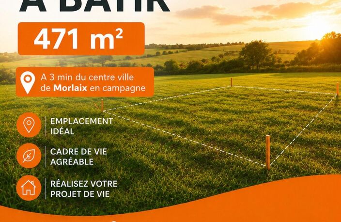 Terrain à bâtir à la campagne aux portes de Morlaix — photo 2