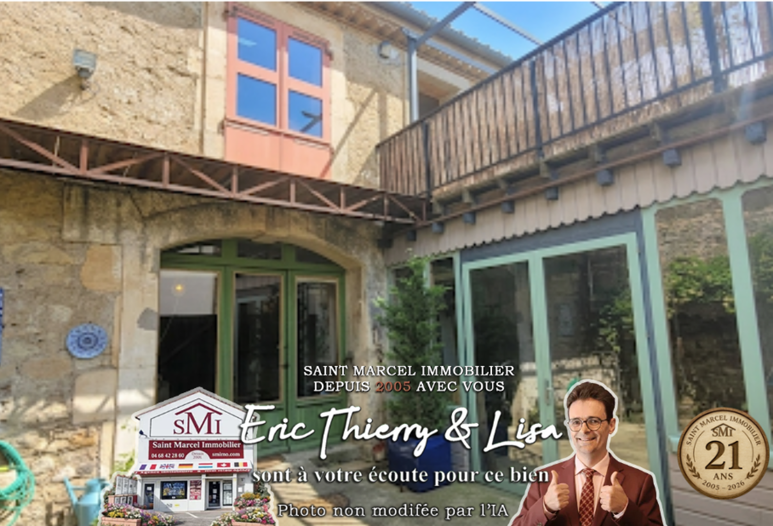 Maison atypique avec atelier — photo 1