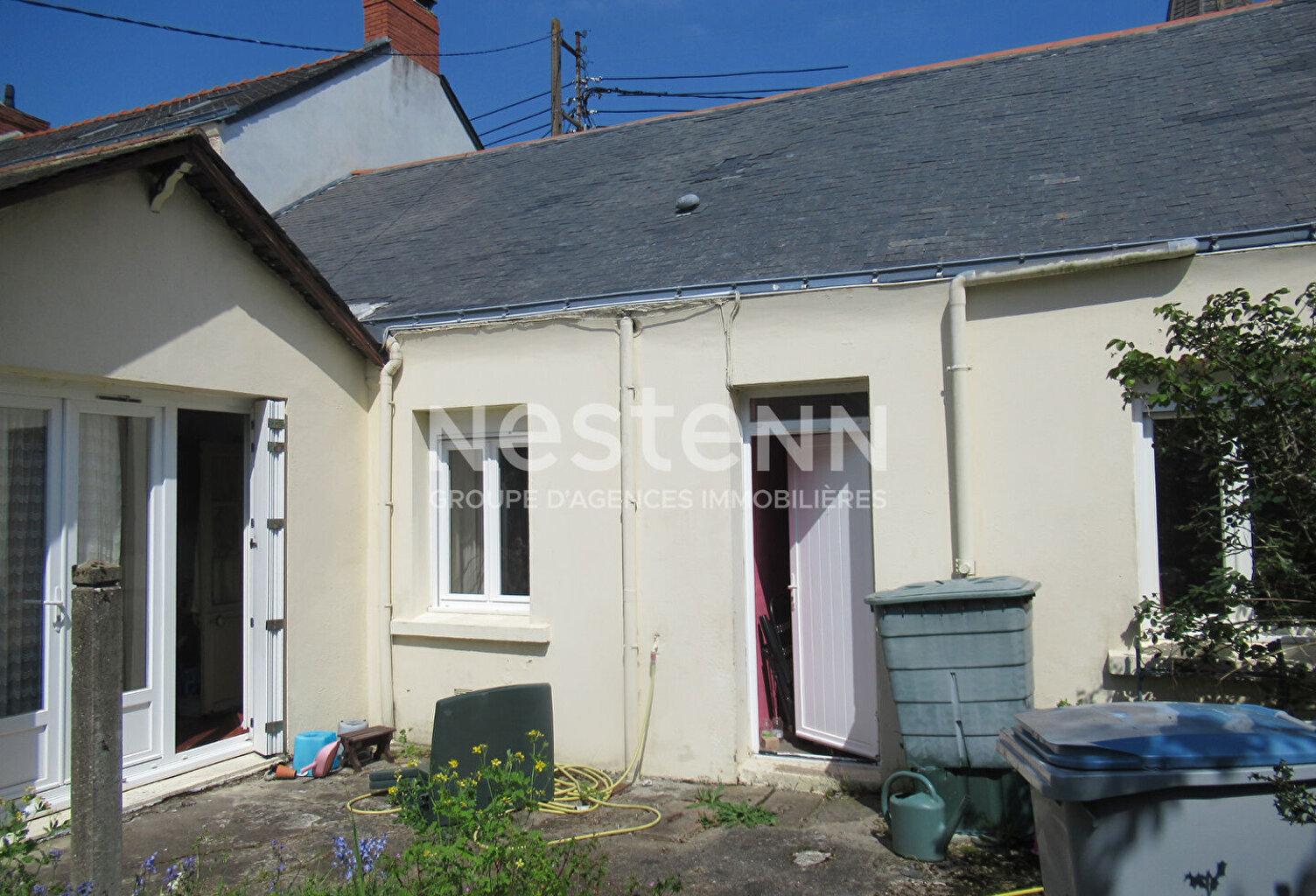 Maison quartier Zola à Nantes, à rénover. — photo 1