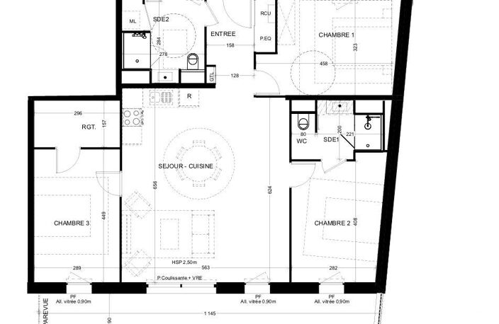 Vente Appartement 4 pièces — photo 2