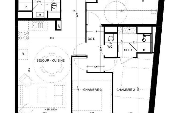 Vente Appartement 4 pièces — photo 2