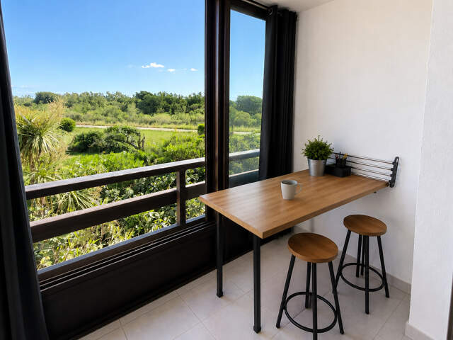 ACHAT SAINT CYPRIEN PLAGE - EXCLUSIF - STUDIO CABINE VUE MER — photo du bien