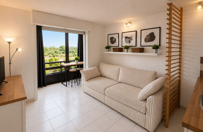 ACHAT SAINT CYPRIEN PLAGE - EXCLUSIF - STUDIO CABINE VUE MER — photo 4