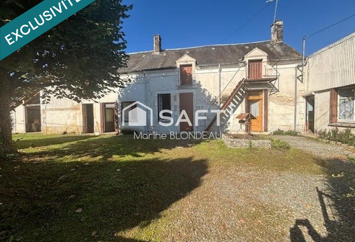 Longère à rénover + 137m² d'atelier — photo 1