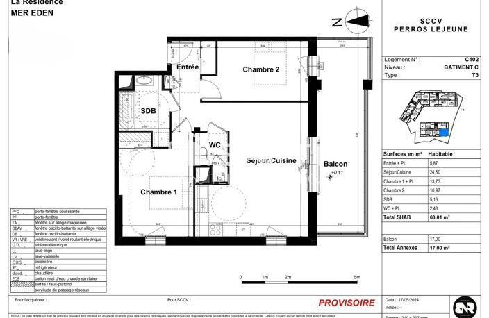 Appartement T3 en VEFA ( Vente en l'Etat Futur d'Achèvement) — photo 2