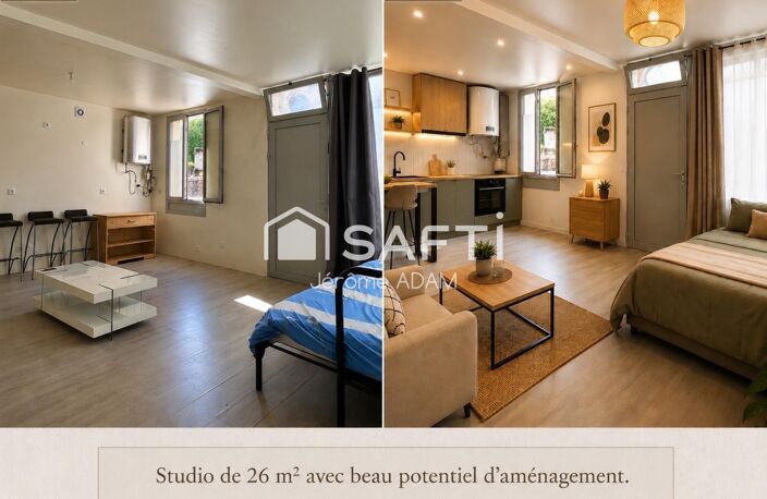 Studio 26 m² centre-ville Dampierre-en-Yvelines — photo 2