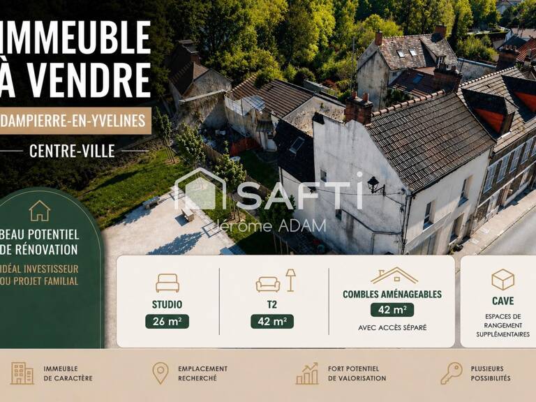 Ensemble immobilier centre Dampierre-en-Yvelines — photo 1
