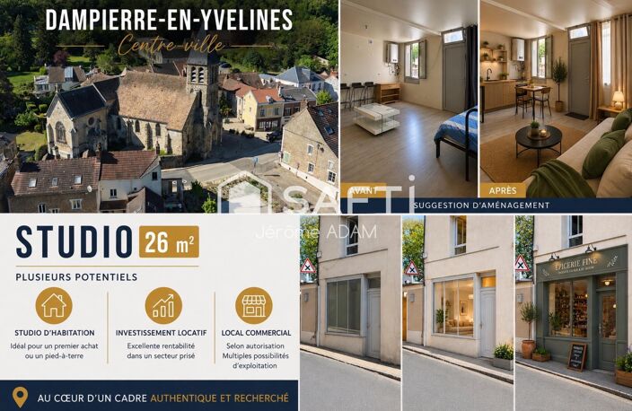Ensemble immobilier centre Dampierre-en-Yvelines — photo 2