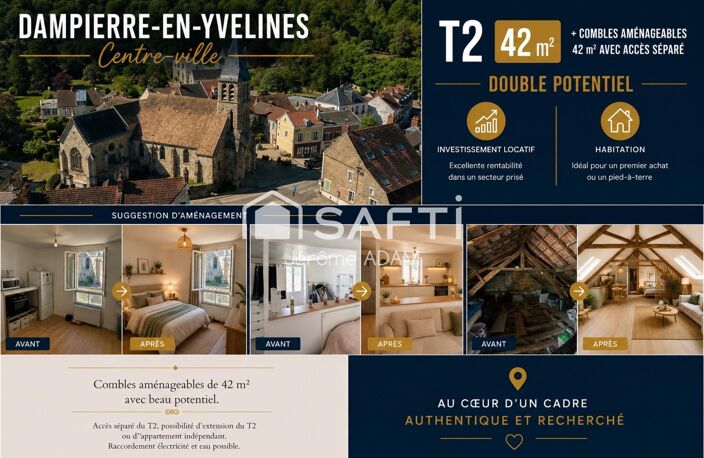 Ensemble immobilier centre Dampierre-en-Yvelines — photo 3