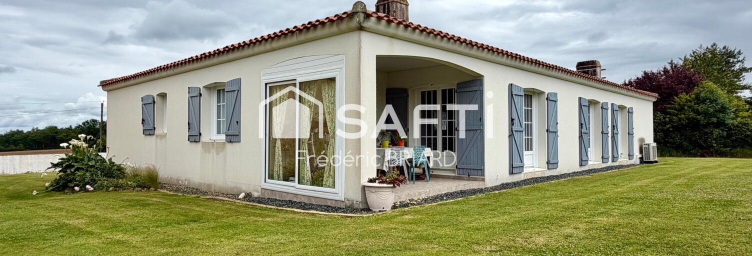 Maison 6 Pièces 141 m² à vendre à Rives-de-l'Yon (85310)