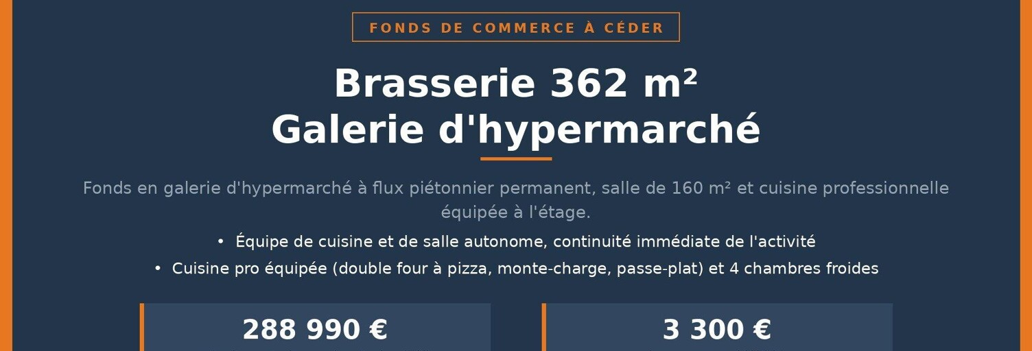 Commerce  362 m² à vendre à Saint-Raphaël (83700)