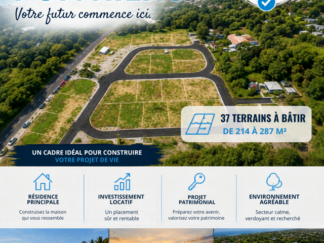 Vente Terrain 214 m&sup2; — photo du bien