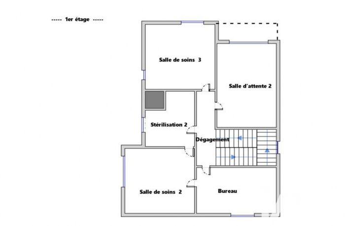 Vente Boutique/Local commercial 122 m&sup2; — photo 2