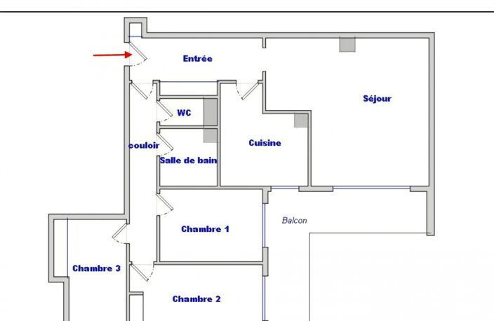 Vente Appartement 4 pièces — photo 4