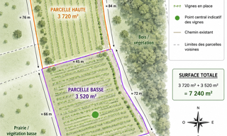 Terrain  7240 m² à vendre à Lédenon (30210)