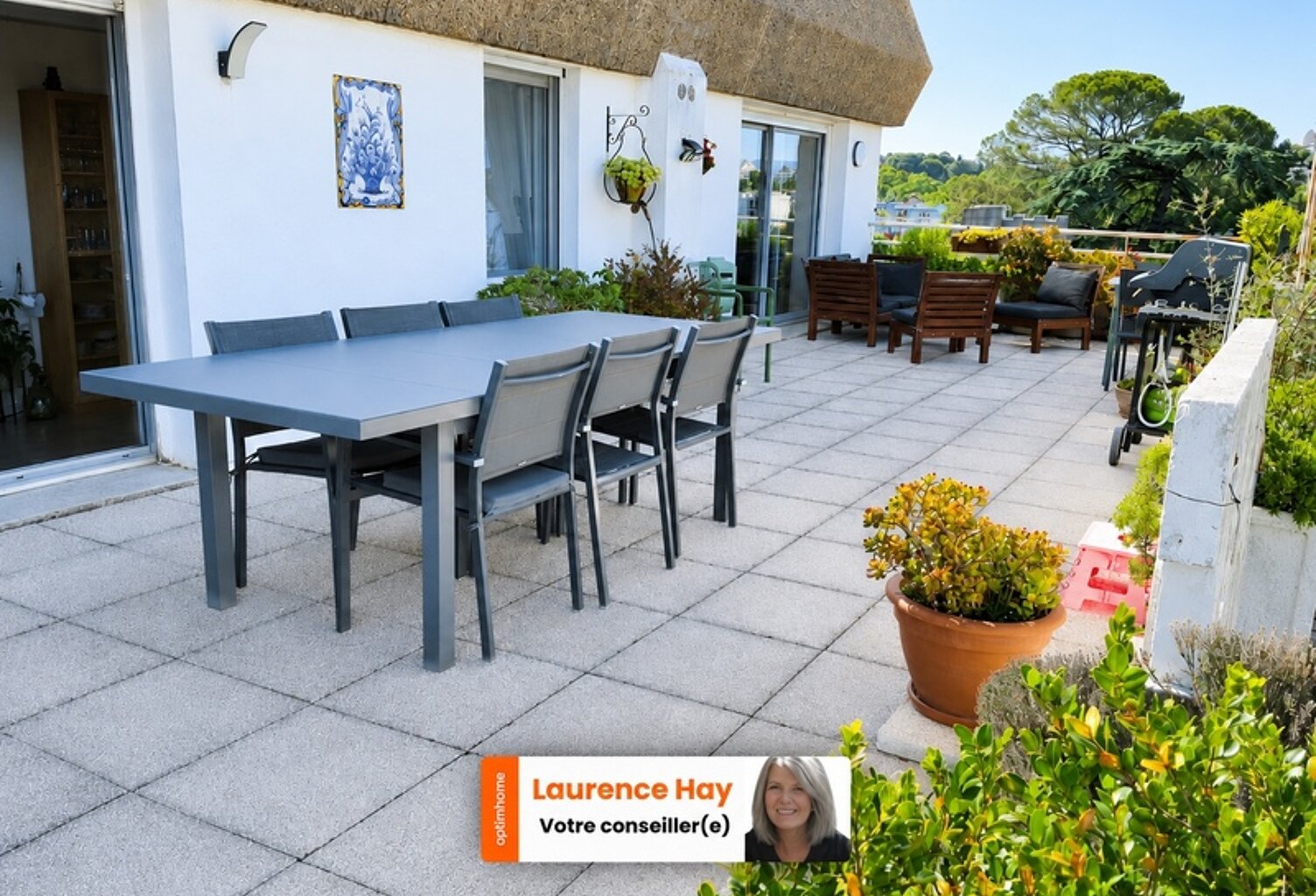 Appartement 6 pièces 124 m² - Dernier étage - 80 m² terrasses - Cave - Parking - Piscine - Tennis - Parc - Tram Ligne 5 — photo 1