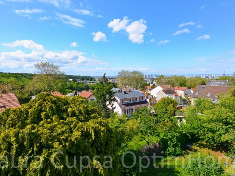 CLAMART QUARTIER GALVENTS CORBY - 5 MIN T6 DIVISION LECLERC - MAISON 125.,63 M² HABITABLES - 4 CHAMBRES - TERRAIN 355 M²- VUE PANORAMIQUE SUR PARIS — photo 1