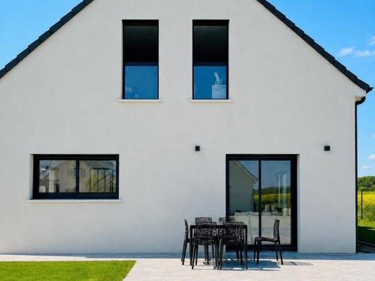 Commune d'AISEREY Maison norme PMR neuve à vendre 6 pièces avec piscine quartier calme et solidaire — photo 1