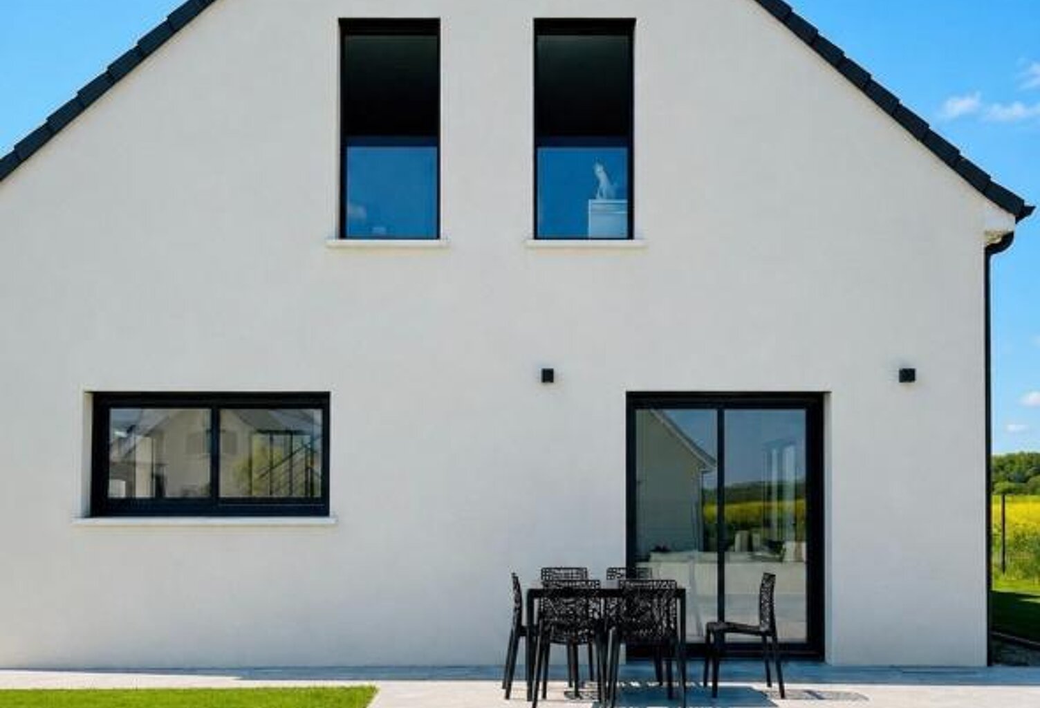 Commune d'AISEREY Maison norme PMR neuve à vendre 6 pièces avec piscine quartier calme et solidaire — photo 1